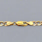 14K yellow gold Lobster clasp with scratches on gold