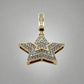 Bottom angle of star pendant