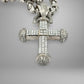Bottom of diamond cross pendant