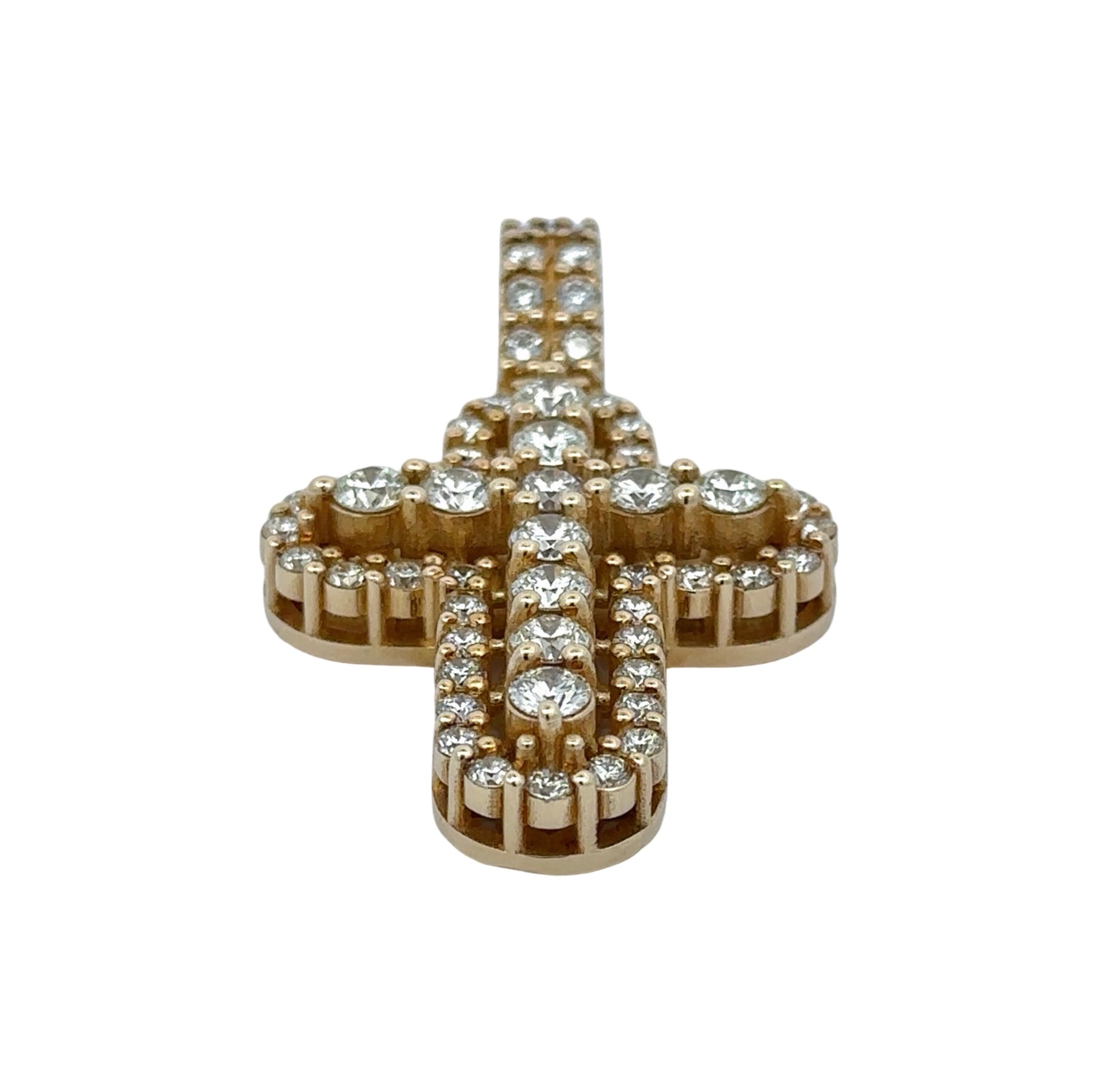 Bottom of cross pendant