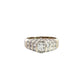 white gold princess-cut diamond ring