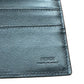 Fendi leather logo on bottom corner of wallet