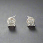 360 video of princess cut diamond earrings