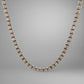 360 video of diamond tennis necklace