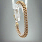 360 video of franco bracelet in. yellow gold